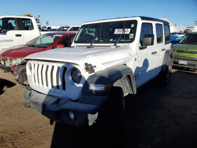 1C4HJXDN3JW322371 | 2018 Jeep wrangler unlimited sport