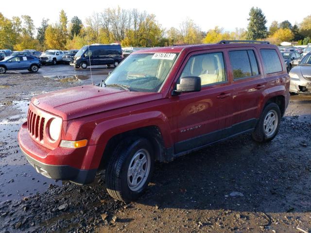 1C4NJPBA0ED510334 | 2014 Jeep patriot sport