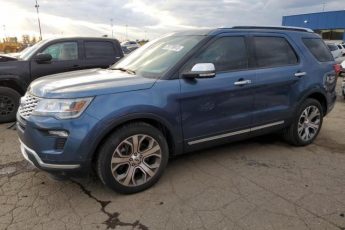 1FM5K8HT3JGA91458 | 2018 Ford explorer platinum