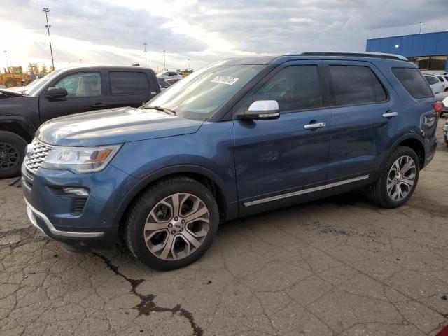 1FM5K8HT3JGA91458 | 2018 Ford explorer platinum