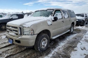 1FMNU43SX5ED44956 | 2005 Ford excursion limited