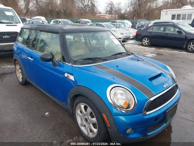 1FMYU93185KA04787 | 2009 Mini cooper s clubman