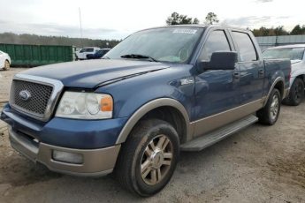 1FTPW12535KC37427 | 2005 Ford f150 supercrew