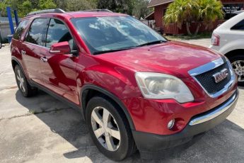 1GKKVRED5CJ262450 | 2012 GM c acadia slt-1