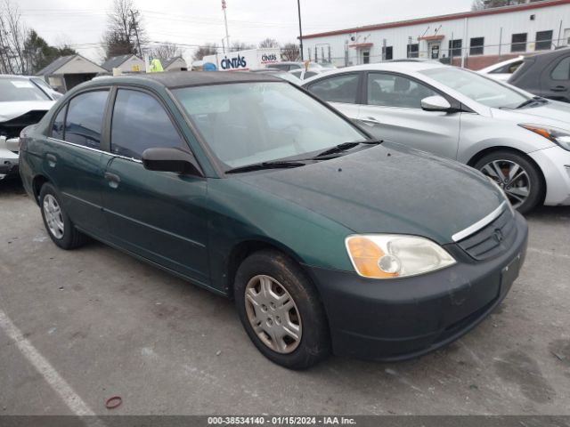 1HGES16561L049293 | 2001 Honda civic lx