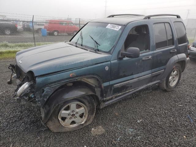 1J4GL48K65W678916 | 2005 Jeep liberty sport