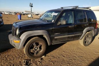 1J4GL48K84W263756 | 2004 Jeep liberty sport