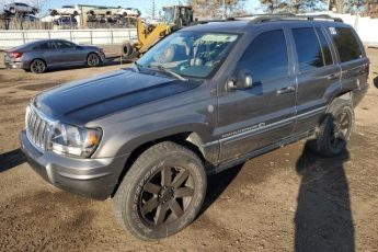 1J8GW68J94C349412 | 2004 Jeep grand cherokee overland