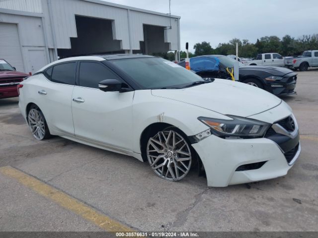 1N4AA6AP9HC383419 | 2017 Nissan maxima 3.5 platinum