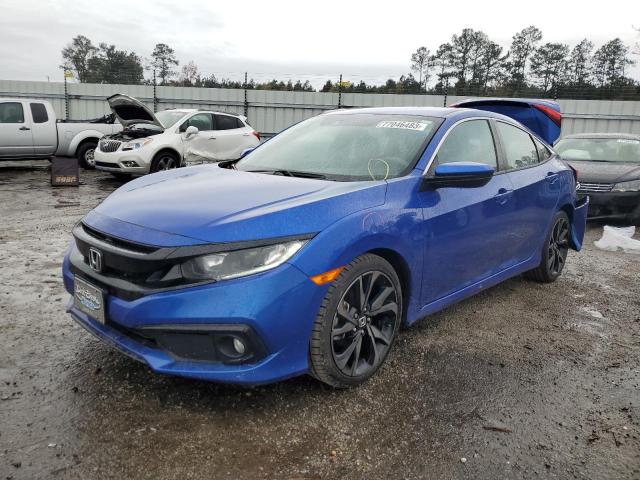 2HGFC2F87KH583077 | 2019 Honda civic sport