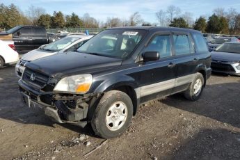 2HKYF18105H564729 | 2005 Honda pilot lx