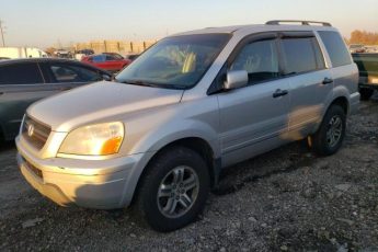 2HKYF18714H527241 | 2004 Honda pilot exl