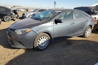 2T1BURHE4FC370934 | 2015 Toyota corolla l