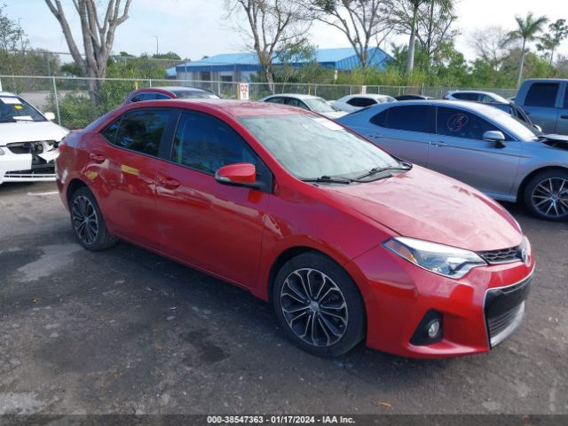 2T1BURHE4GC523264 | 2016 Toyota corolla s plus