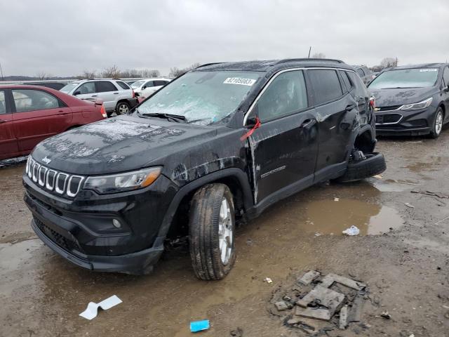 3C4NJDFB3NT151590 | 2022 Jeep compass latitude lux