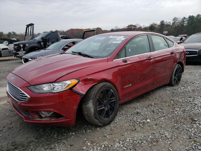 3FA6P0LU8JR172238 | 2018 Ford fusion se hybrid