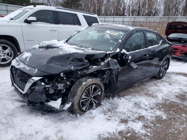 3N1AB8CV5NY287923 | 2022 Nissan sentra sv