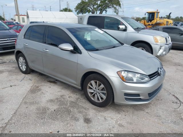 3VW217AU5FM094220 | 2015 Volkswagen golf tsi s 4-door