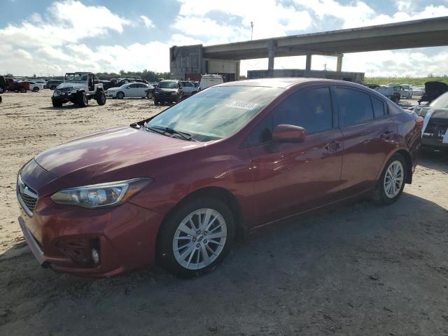 4S3GKAD64H3604285 | 2017 Subaru impreza premium plus