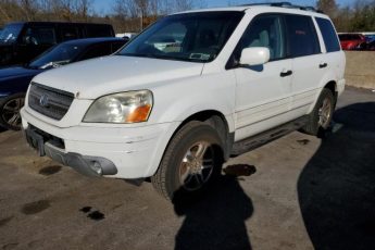 5FNYF18485B060633 | 2005 Honda pilot ex