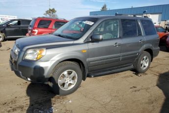 5FNYF28407B022449 | 2007 Honda pilot ex