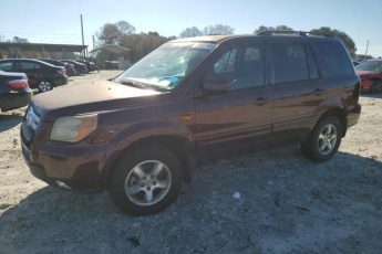 5FNYF28577B036860 | 2007 Honda pilot exl