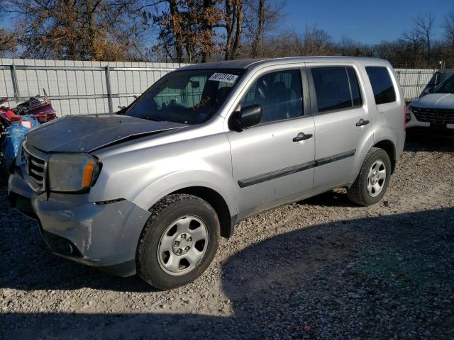 5FNYF3H28EB015654 | 2014 Honda pilot lx