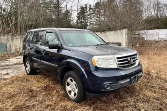 5FNYF4H22CB075478 | 2012 Honda pilot lx