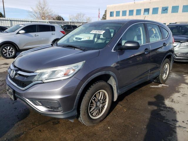 5J6RM4H31GL006037 | 2016 HONDA CR-V LX