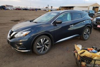 5N1AZ2MH2FN272448 | 2015 Nissan murano s