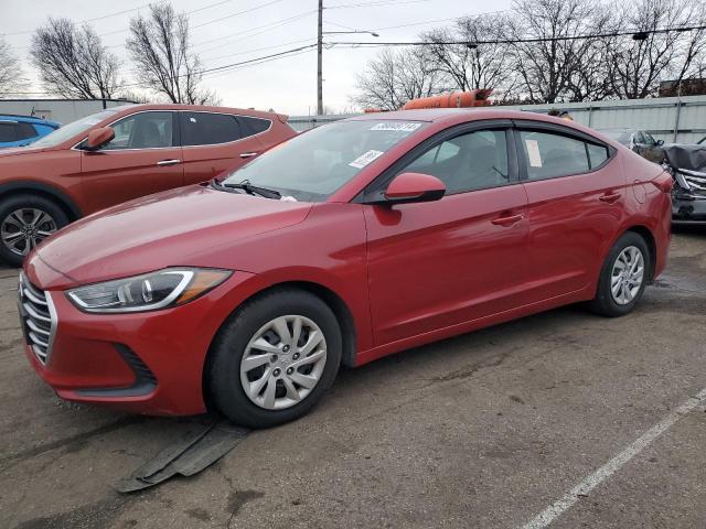 5NPD74LF1HH163923 | 2017 Hyundai elantra se