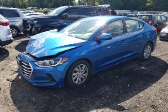 5NPD74LF3HH126548 | 2017 Hyundai elantra se