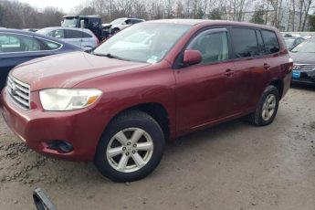 5TDBK3EH2AS014810 | 2010 Toyota highlander