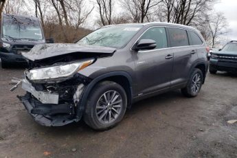 5TDJGRFHXJS049013 | 2018 Toyota highlander hybrid