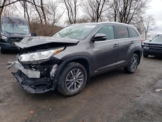 5TDJGRFHXJS049013 | 2018 Toyota highlander hybrid