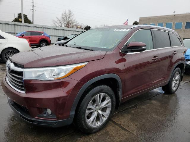 5TDJKRFH4FS124407 | 2015 TOYOTA HIGHLANDER