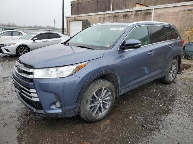 5TDJZRFH1KS929447 | 2019 Toyota highlander se