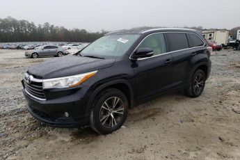 5TDKKRFH4GS120556 | 2016 Toyota highlander xle