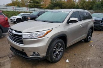 5TDKKRFHXGS140729 | 2016 Toyota highlander xle