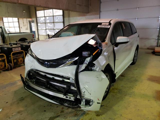 5TDKRKEC8MS064979 | 2021 Toyota sienna le