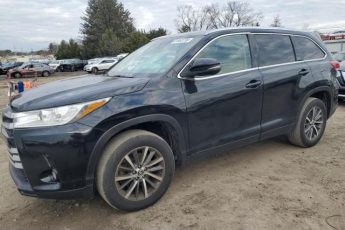 5TDKZRFH3HS189011 | 2017 Toyota highlander se