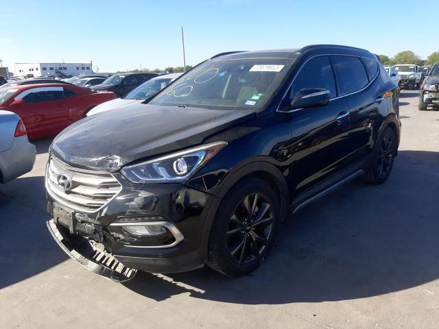 5XYZW4LAXHG437186 | 2017 Hyundai santa fe sport