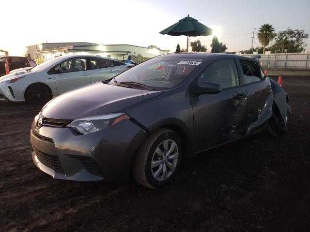 5YFBURHE2GP397809 | 2016 Toyota corolla l