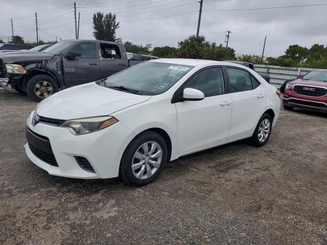 5YFBURHE7GP477302 | 2016 Toyota corolla l