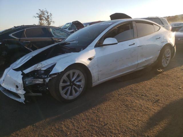 5YJ3E1EA7NF357688 | 2022 Tesla model 3