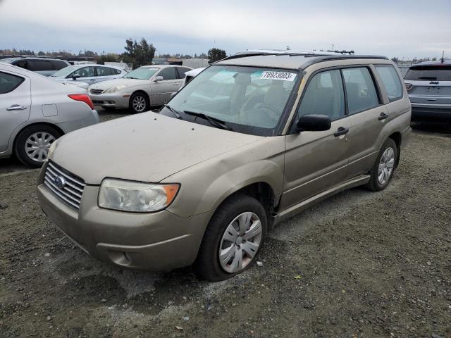 JF1SG63658H712126 | 2008 Subaru forester 2.5x