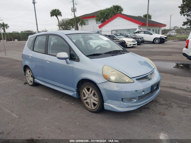 JHMGD38618S016610 | 2008 Honda fit sport