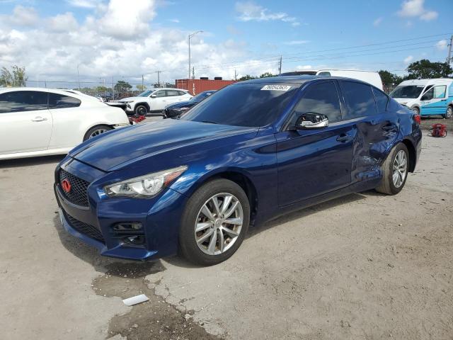 JN1FV7AP2HM850963 | 2017 Infiniti q50 red sport 400