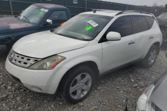 JN8AZ08T74W227752 | 2004 Nissan murano sl