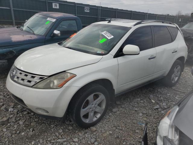 JN8AZ08T74W227752 | 2004 Nissan murano sl